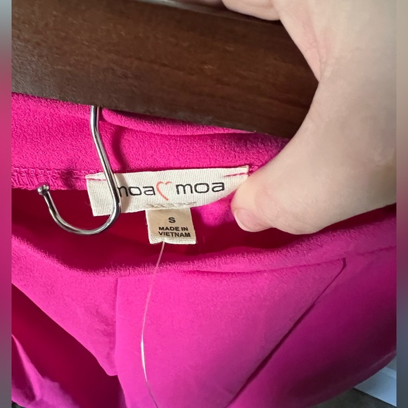 Moa Moa Pink Cargo Trousers - Picture 3 of 4